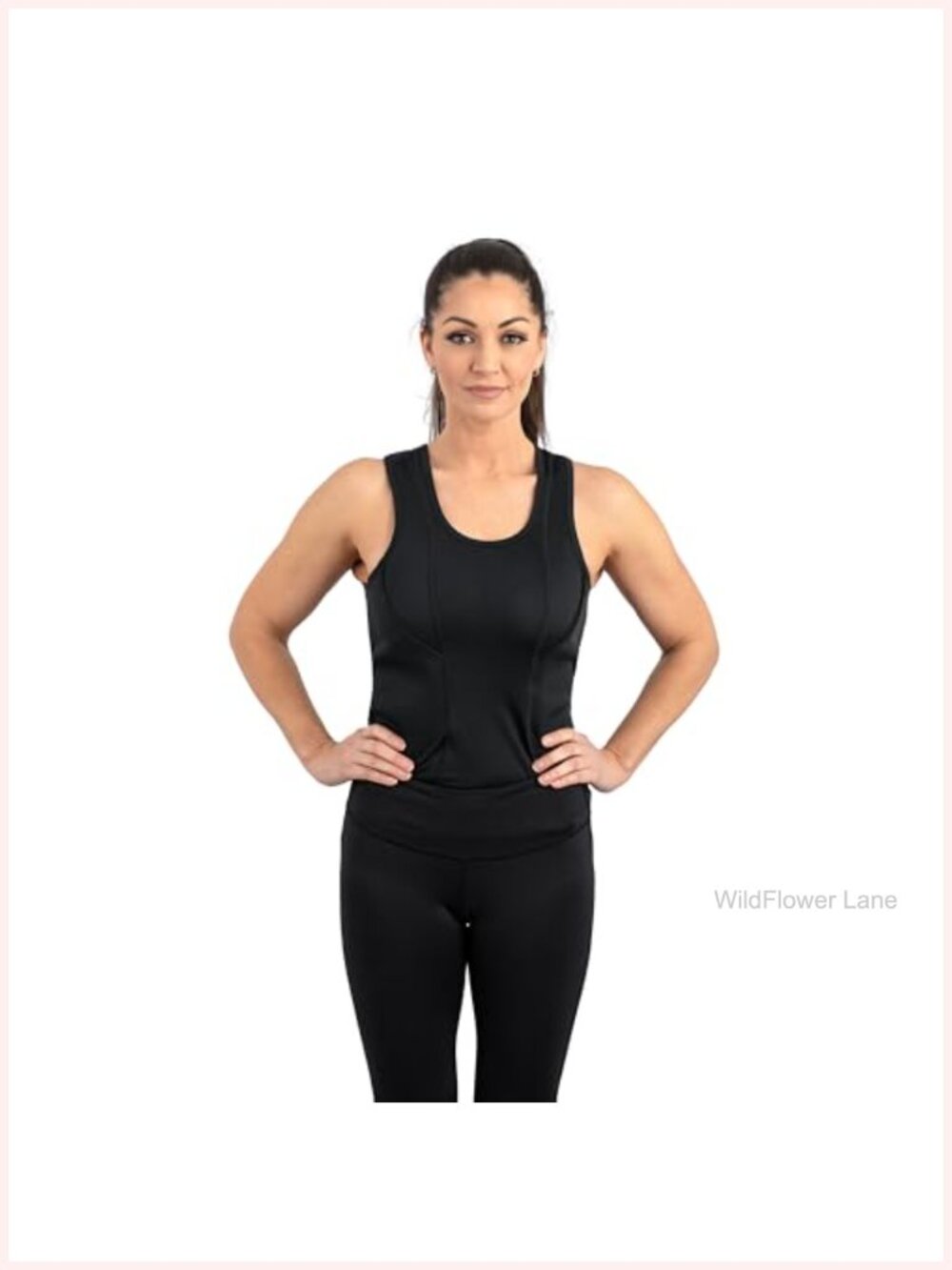 Concealed Carry Tank Top Women Quick Access Compression Holster Shirt